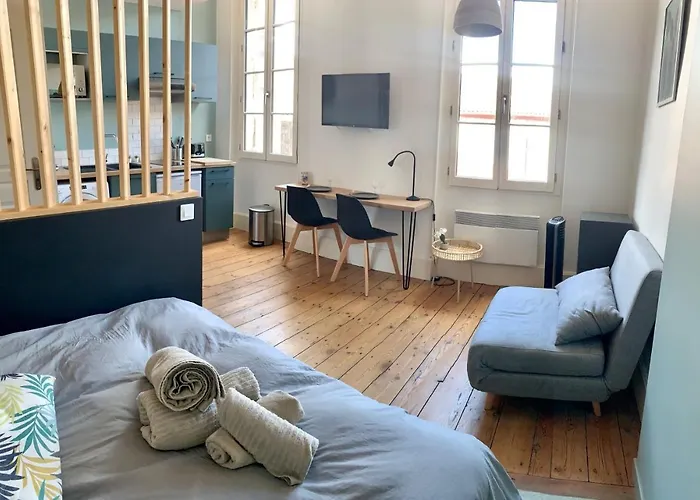 Le Dumon 4 - Studio Neuf Lumineux Calme - Wifi - Gare 200M
